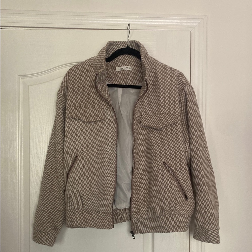 12th Tribe Jacket - Marina Taupe Wool Moto